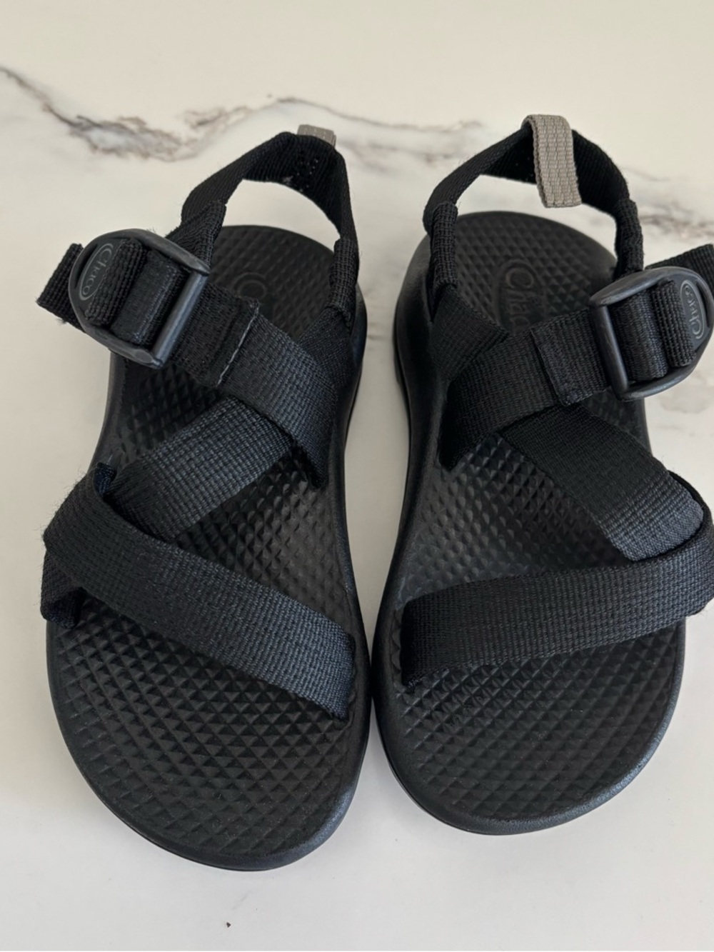 Chaco Kids Black Adjustable Sport Sandals